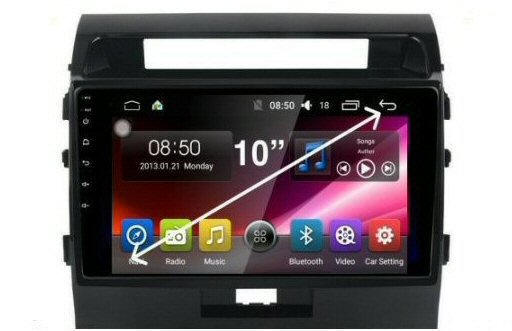 Toyota 200 Series Land Cruiser Stereo