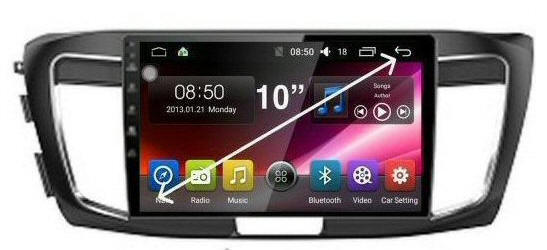 Honda Accord Stereo Head Unit